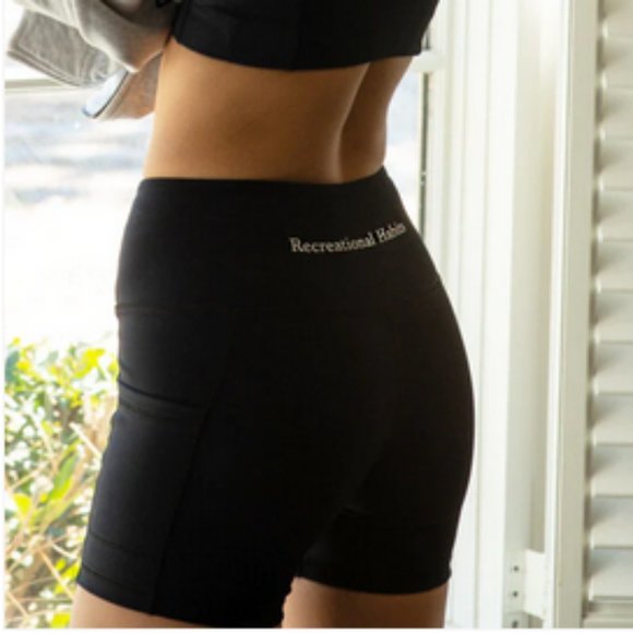 Recreational Habits Black Mini Biker Short - Picture 3 of 7